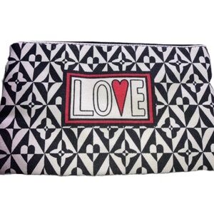Brighton Love Heart Zipper Clutch/Pouch